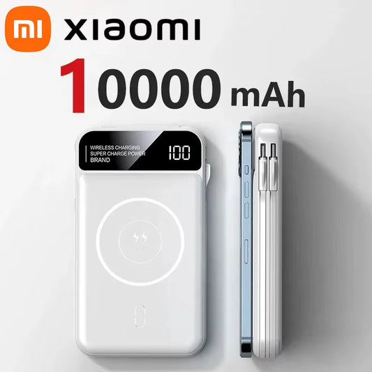 Xiaomi 50000Mah Portable Wireless Charging Power Bank Magnetic Charging Built-In Wire Mobile Phone B...