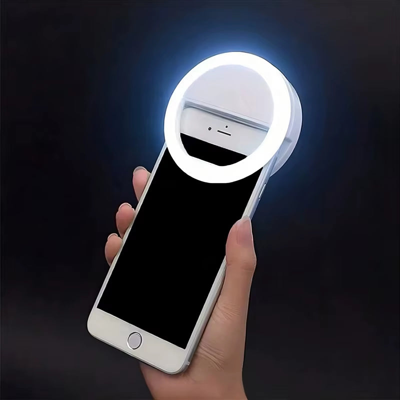 LED Selfie Ring Light - Professional Makeup Lighting and Mobile Photography Lamp